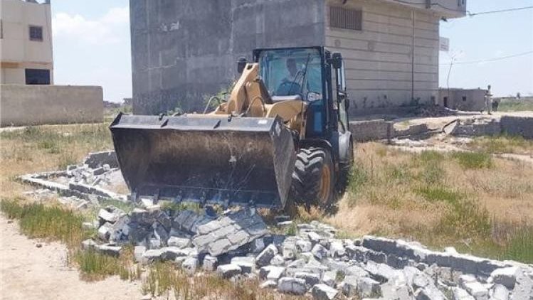 حالات تعد على أراض زراعية