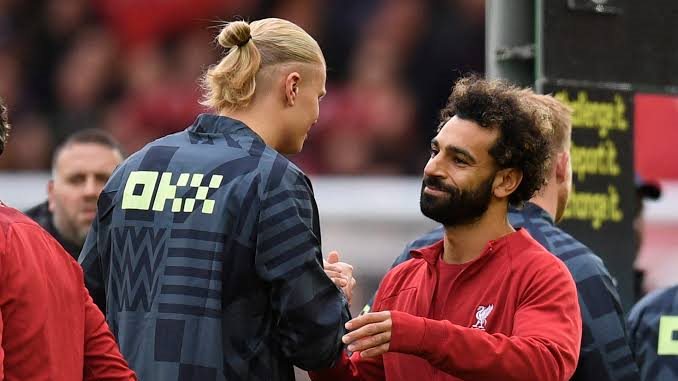 محمد صلاح وهالاند