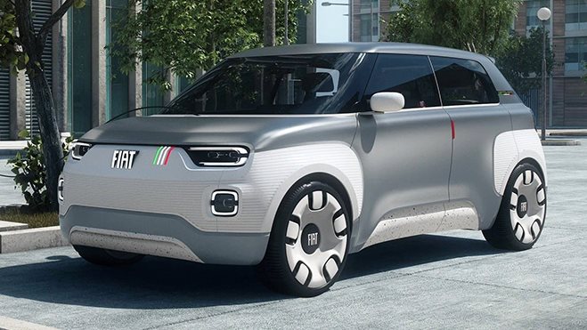 فيات باندا الكهربائية الصغيرة  2024 تباع بهذا السعر 