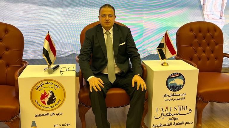 محمد الزهار، أمين عام لجنة العلاقات الخارجية لحزب حماة الوطن