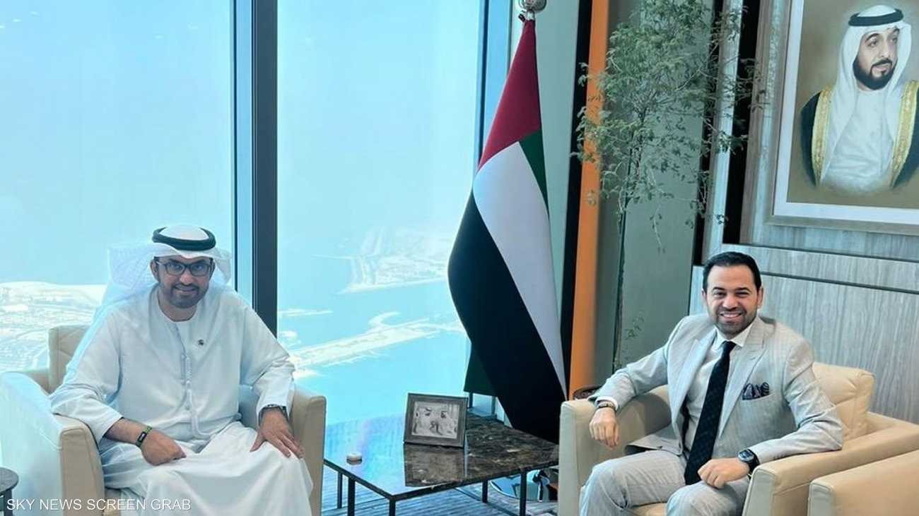 الجابر مع امين عام مجلس حكماء المسلمين