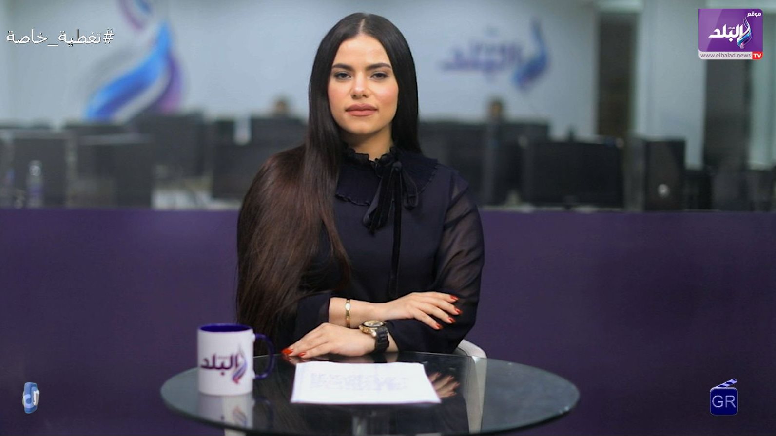 مذيعة صدي البلد رنا عبدالرحمن