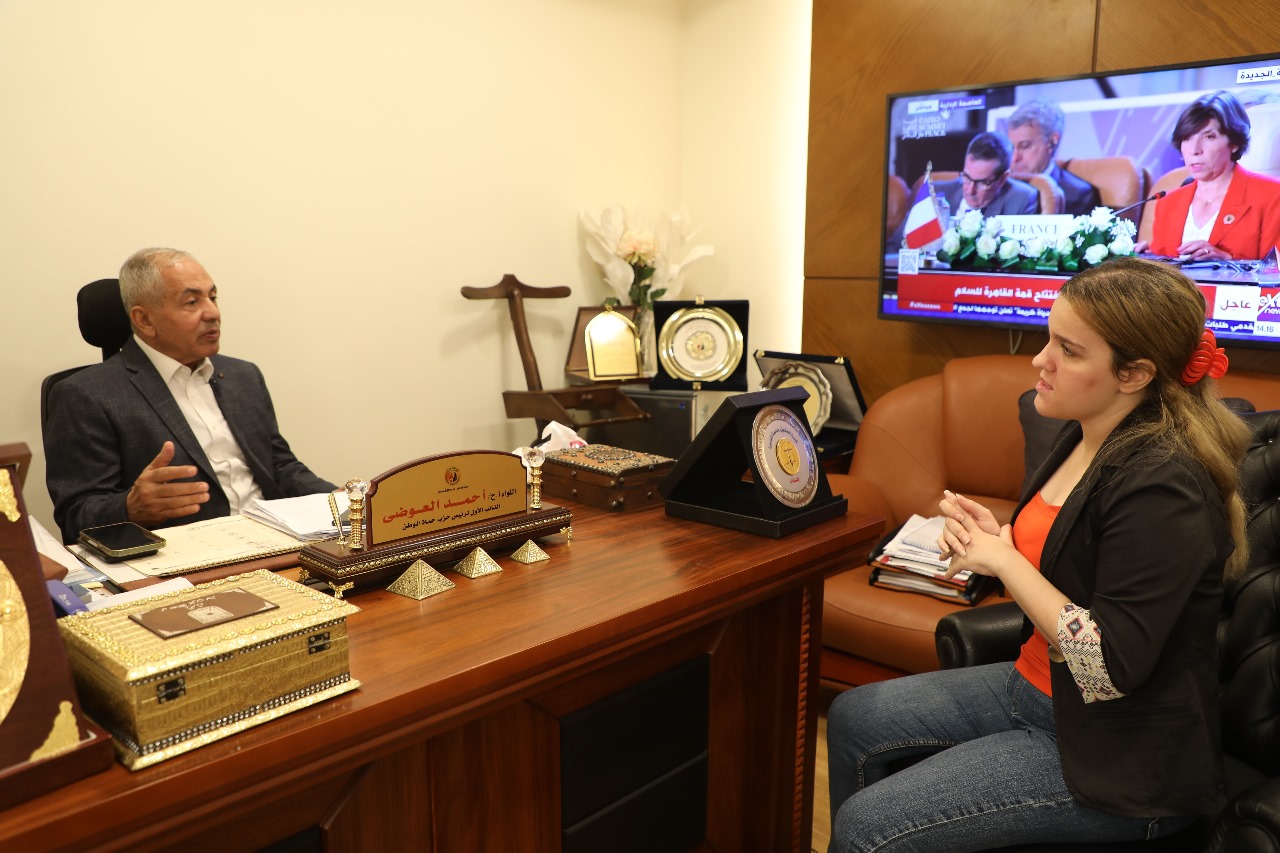 رئيس دفاع النواب خلال حواره مع صدى البلد رئيس دفاع النواب خلال حواره مع صدى البلد