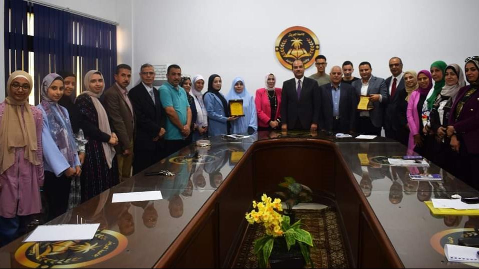 حضور رئيس جامعة العريش التدربب حضور رئيس جامعة العريش التدربب