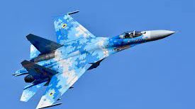 طائرة روسية من الطراز Su-27 