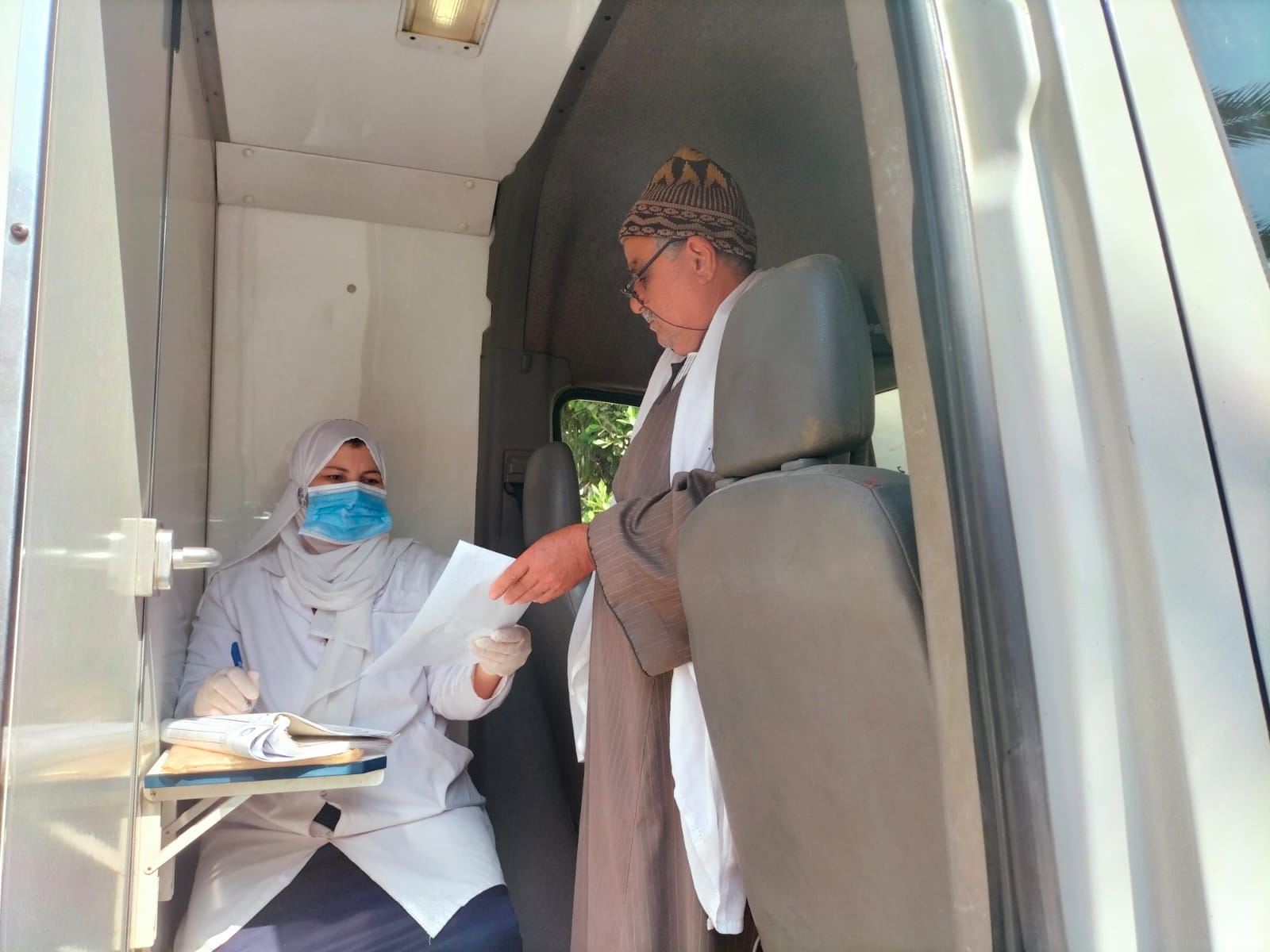 قافلة طبية في المنوفية 