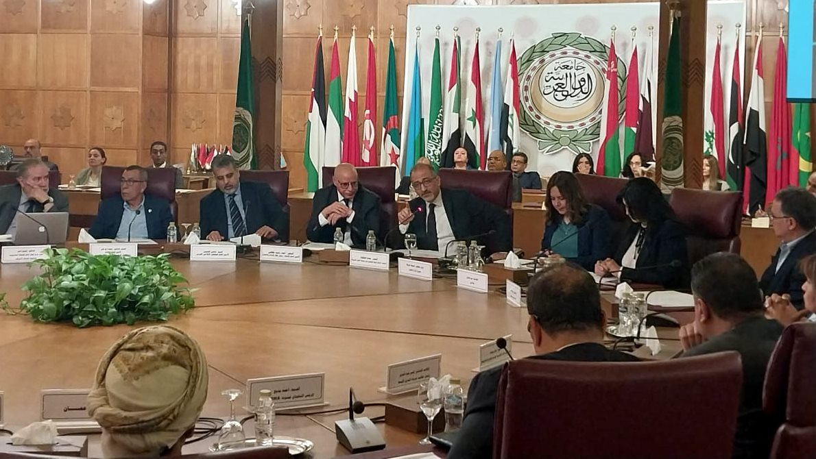 جلسة جامعة الدول العربية 
