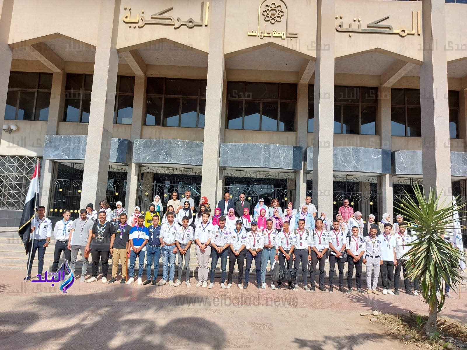 جوالة جامعة حلوان تحتفل باليوبيل الذهبى