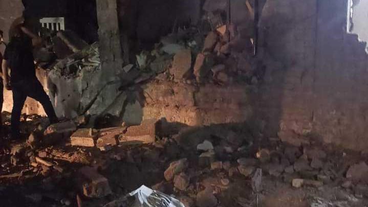 أضرار حادث صاروخ طابا