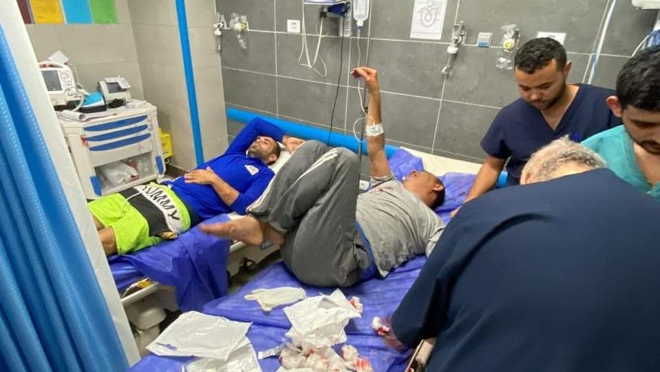 المصابين الفلسطنيين