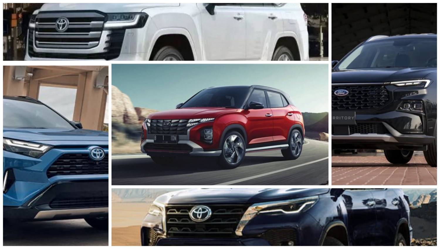 أكثر 5 سيارات SUV مبيعاً في السوق السعودي 