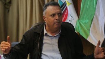  ناصر أبو بكر، نقيب الصحفيين الفلسطينيين