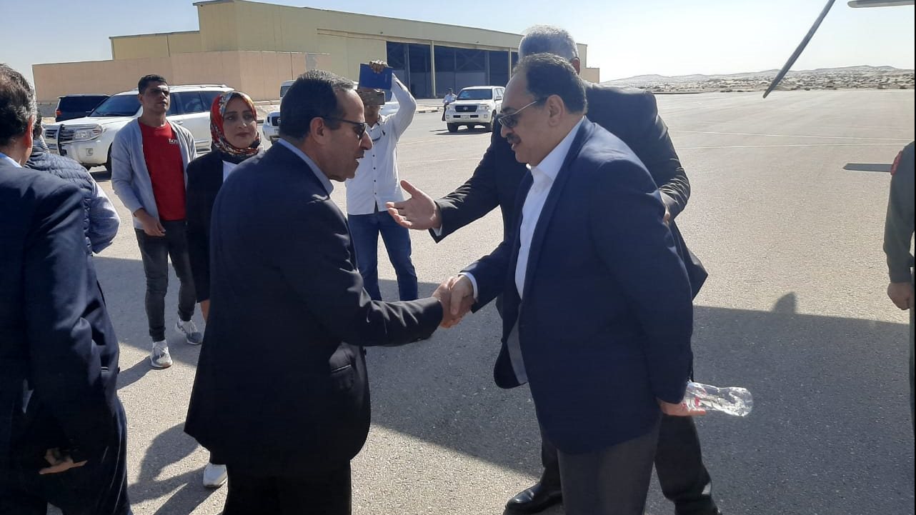 زيارة رئيس الوزار الي سيناء 