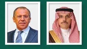 وزير الخارجية السعودي ووزير الخارجية الروسي