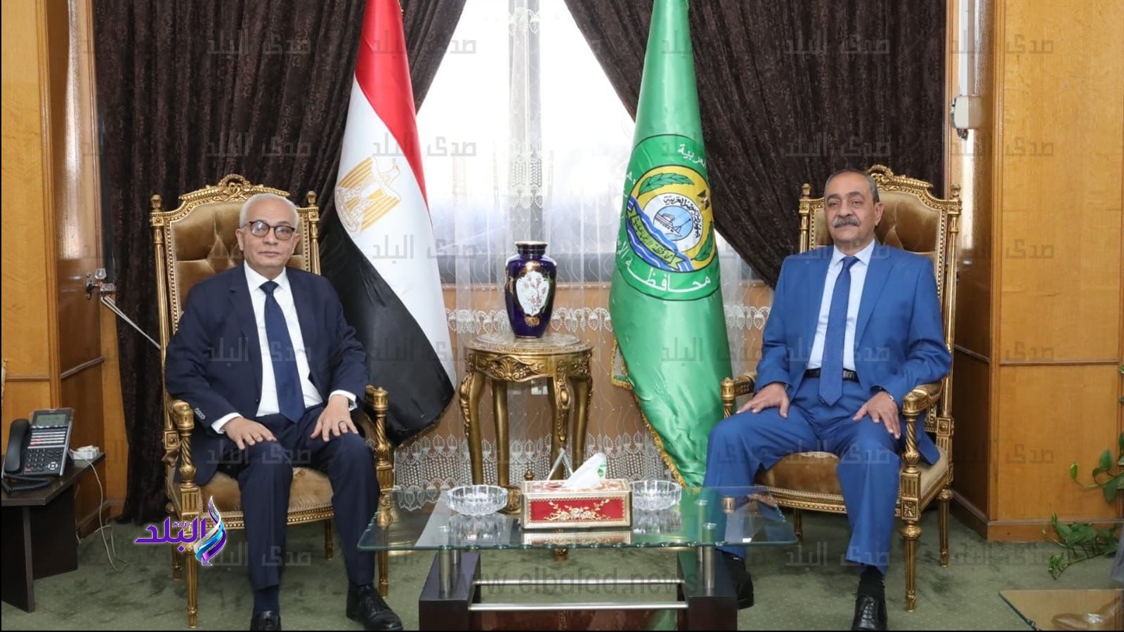 وزير التعليم في الاسماعيلية اليوم