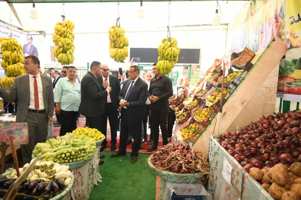 وزير التنمية المحلية ومحافظ الدقهلية 