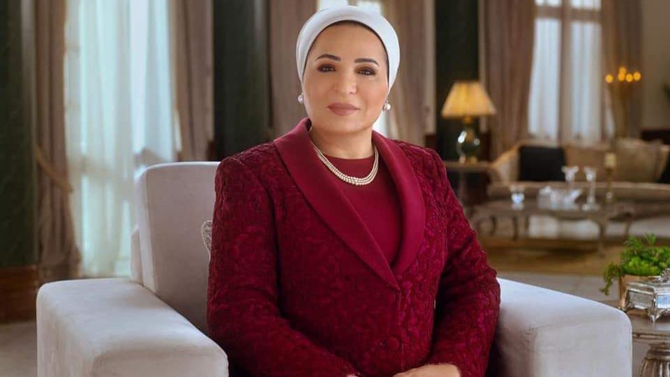 السيدة انتصار السيسي 