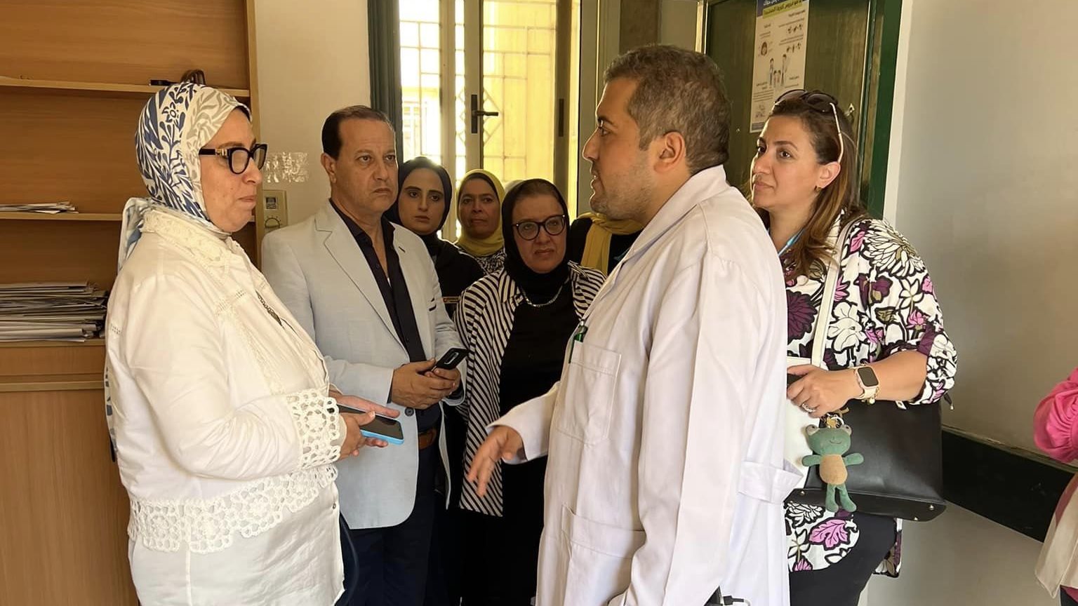 جولة بالمنشآت الصحية بالعامرية