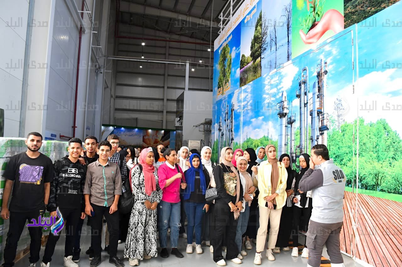 طلاب جامعة ٦ أكتوبر التكنولوجية في زيارة إلى شركة سايلو فودز