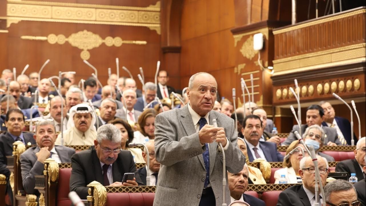  النائب مصطفى قدري الشريف عضو مجلس الشيوخ