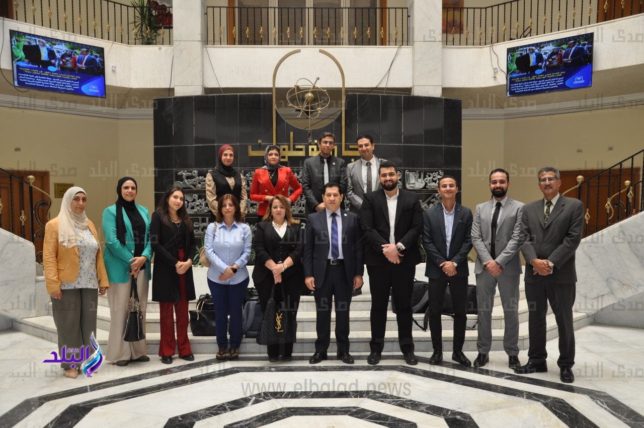 جامعة حلوان تنظم ورشة عمل تدريبية لاستخدام قواعد بيانات بنك المعرفة المصري3