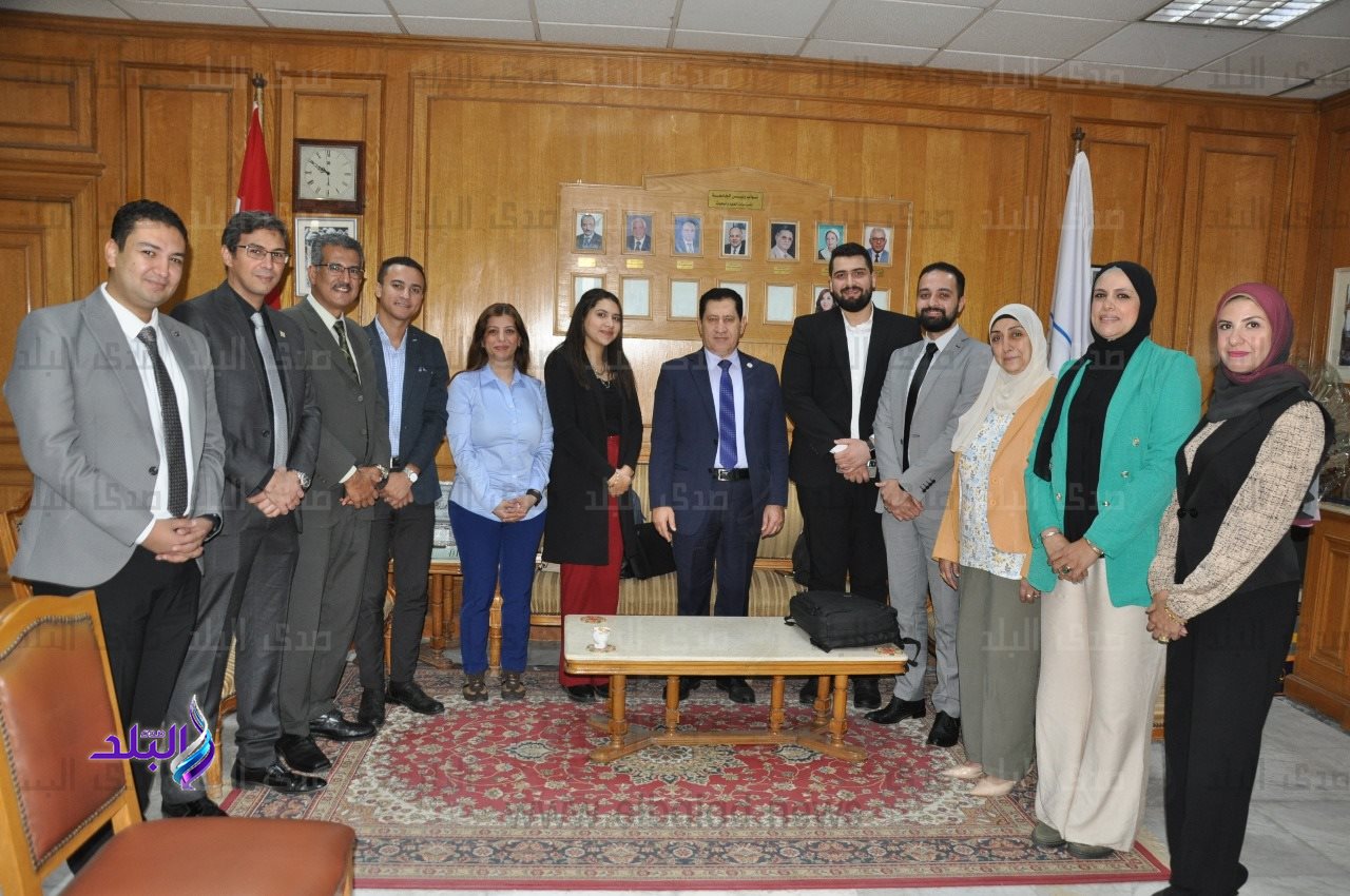 جامعة حلوان تنظم ورشة عمل تدريبية لاستخدام قواعد بيانات بنك المعرفة المصري2