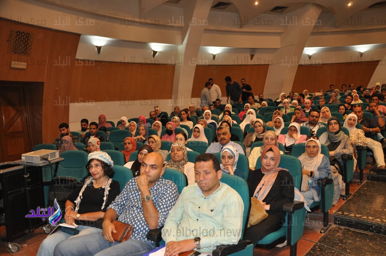 جامعة حلوان تنظم ورشة عمل تدريبية لاستخدام قواعد بيانات بنك المعرفة المصري1