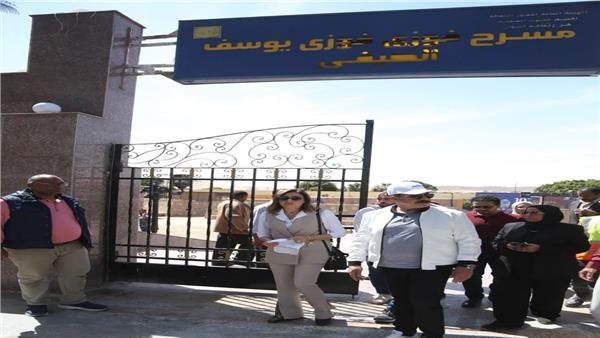 بدء تطوير مسرح فوزي فوزي بكورنيش النيل بأسوان