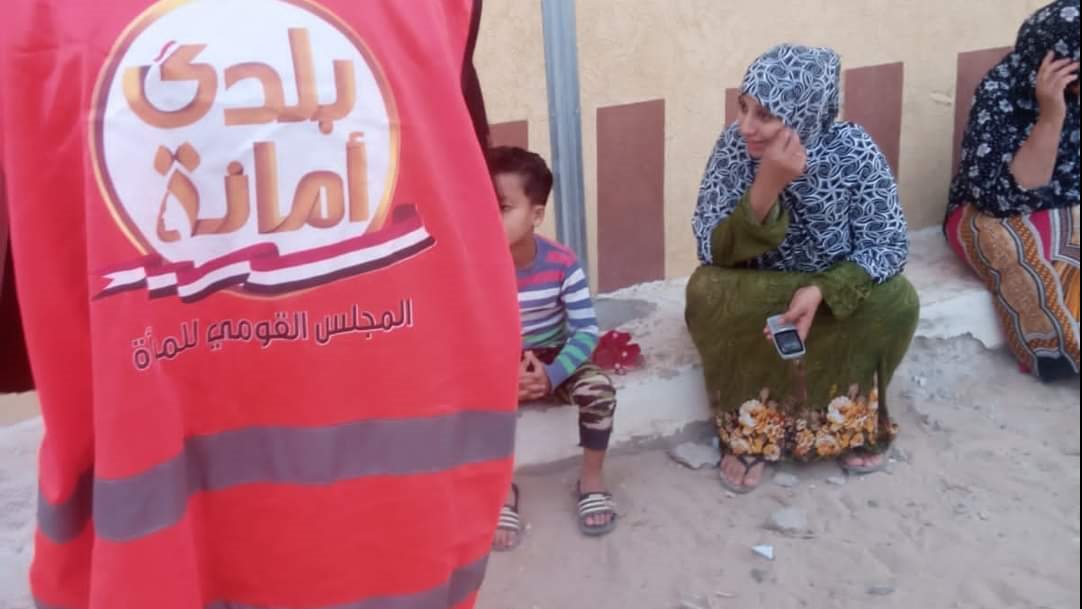 حملة لطرق الأبواب بسيناء بعنوان احميها من الختان 
