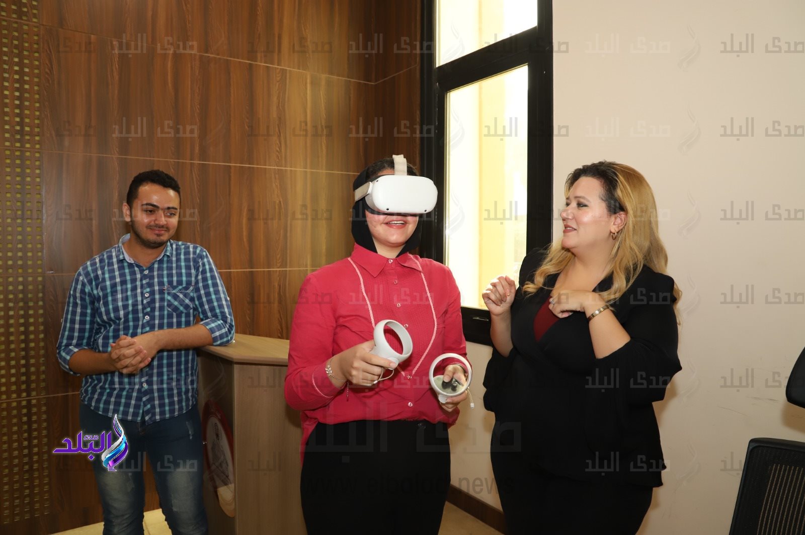 ندوة بكلية الإعلام جامعة عين شمس 1