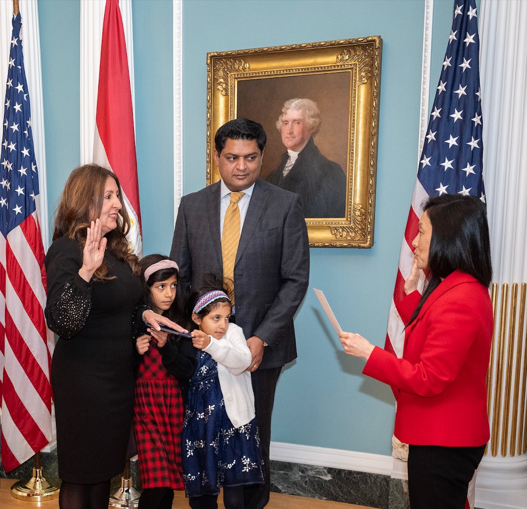 السفير الأمريكي الجديد لدي مصر