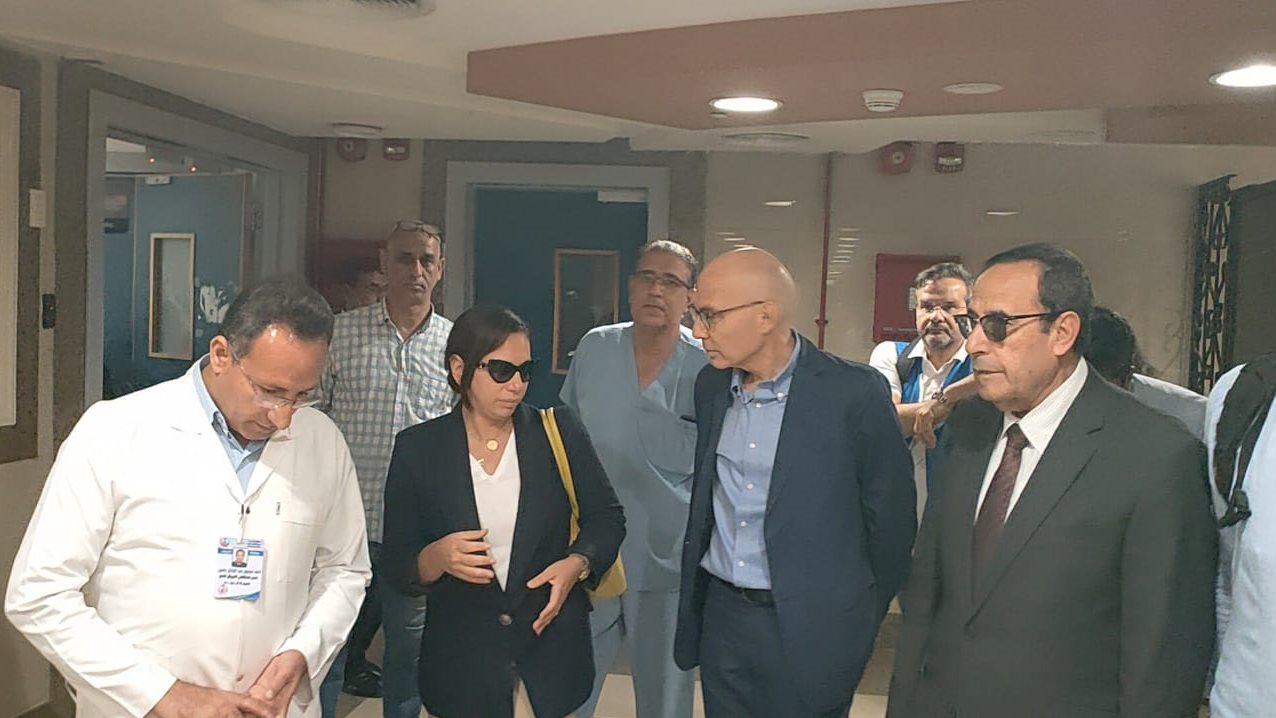 مفوض الأمم المتحدة في زيارة لسيناء
