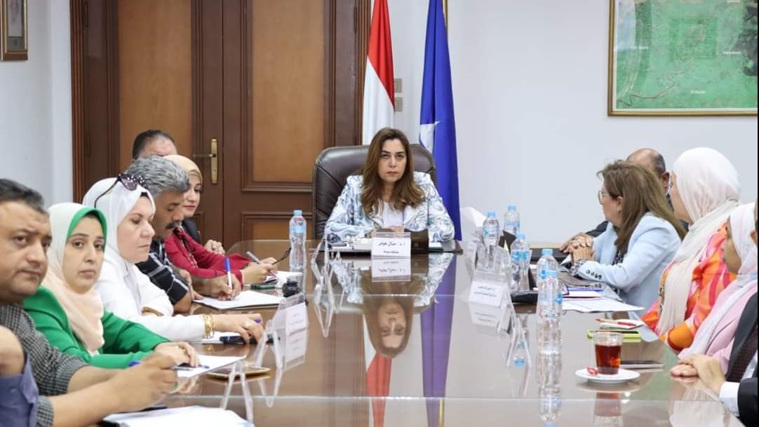 منال عوض محافظ دمياط