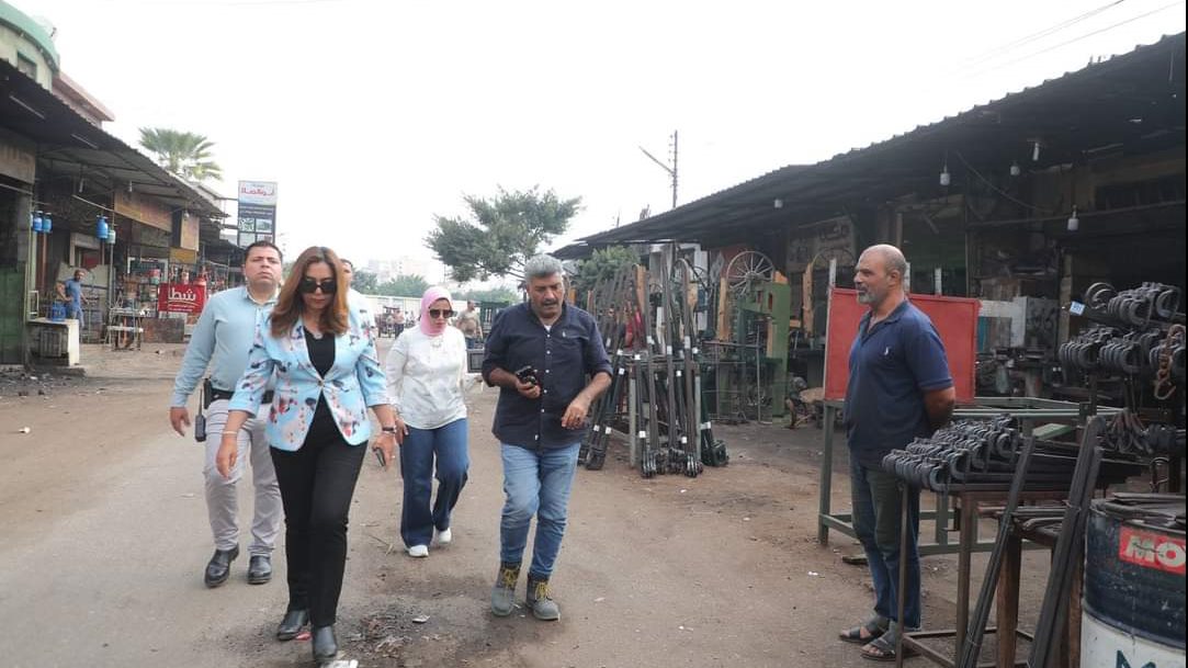 منال عوض محافظ دمياط