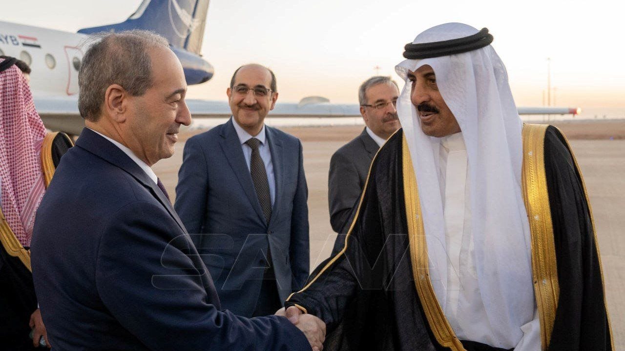 وزير الخارجية السوري يصل الرياض 