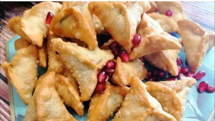 فطائر السبانخ بالسماق 