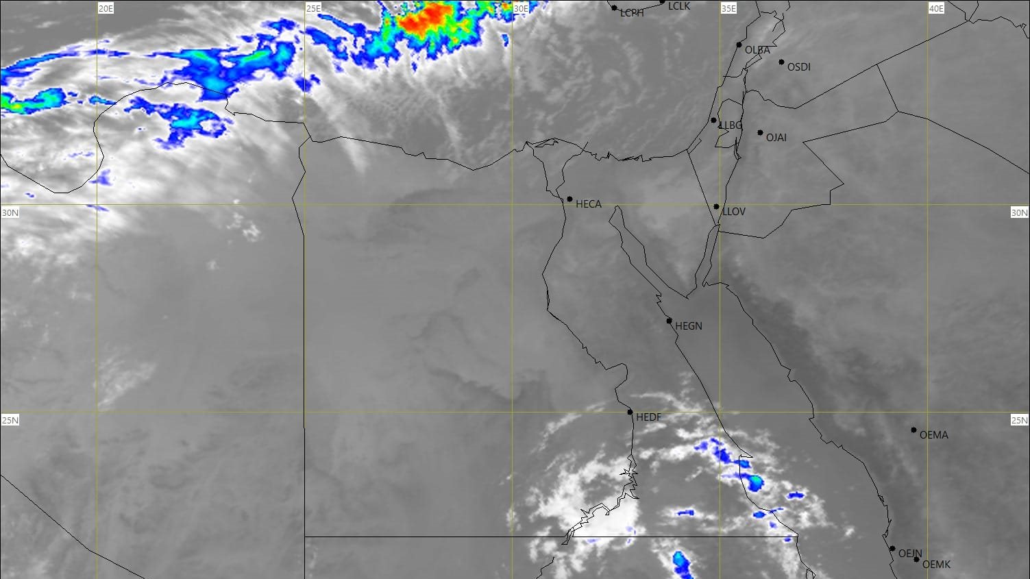 درجات الحرارة