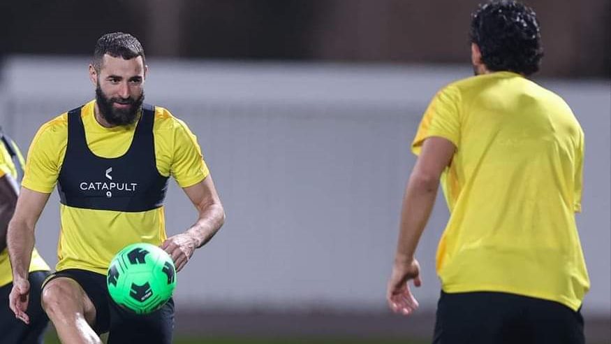 حجازي وبنزيما