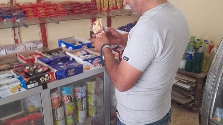 حملة على الأسواق بمدينة العريش 