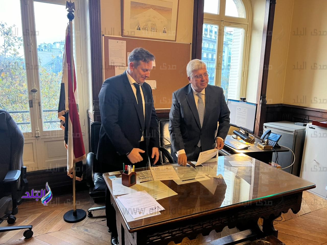 وزير التعليم العالي يوقع اتفاقية إطارية نواة لتحالفات جامعات البحر الأبيض المتوسط1