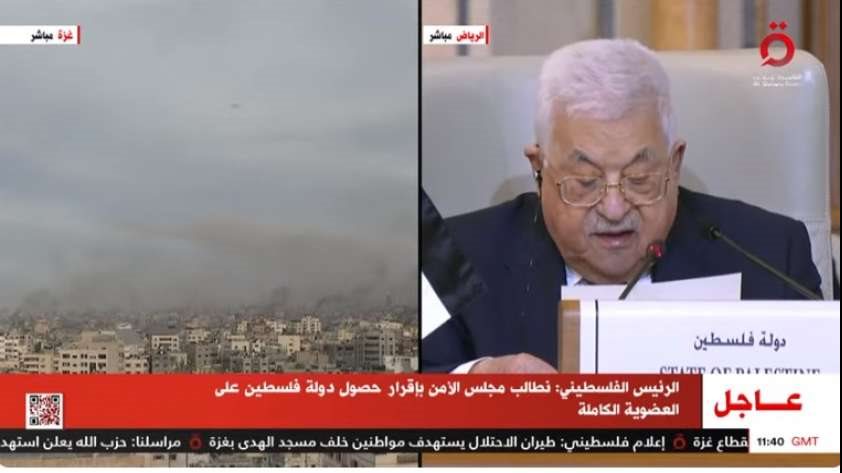 الرئيس الفلسطيني محمود عباس أبو مازن 