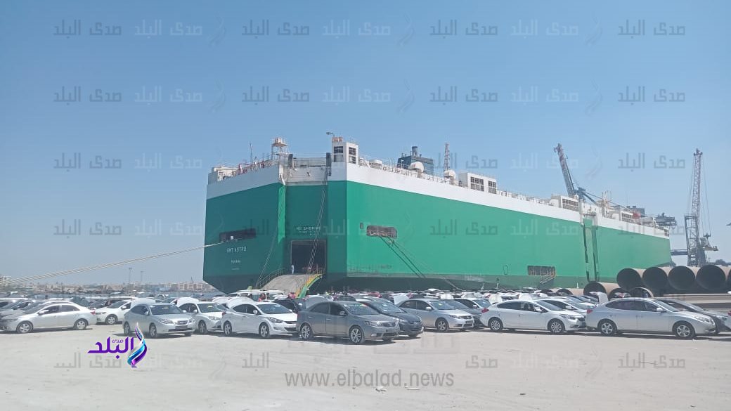 تفريغ 1293 سيارة لذوى الهمم بميناء غرب بورسعيد  تفريغ 1293 سيارة لذوى الهمم بميناء غرب بورسعيد