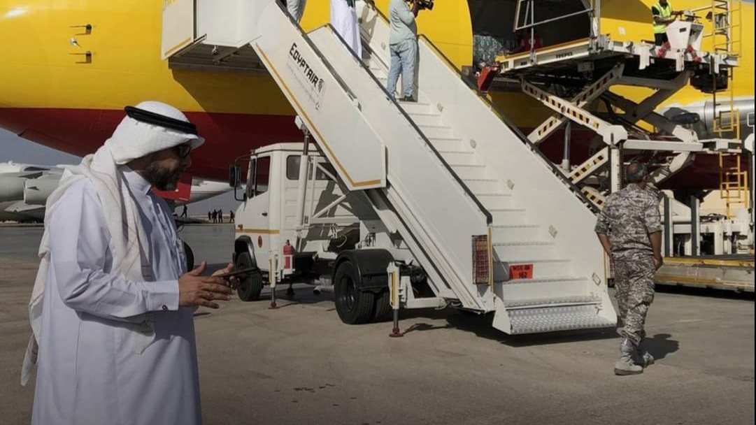 طائرات قادمة من الدول العربية الى مطار العريش 