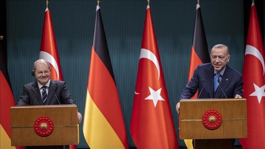 أردوغان وشولتس