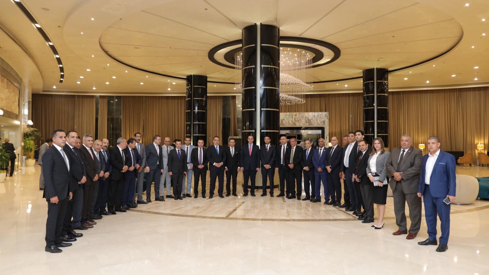 اجتماع مع الهيئة البرلمانية لحزب مستقبل وطن بالإسكندرية