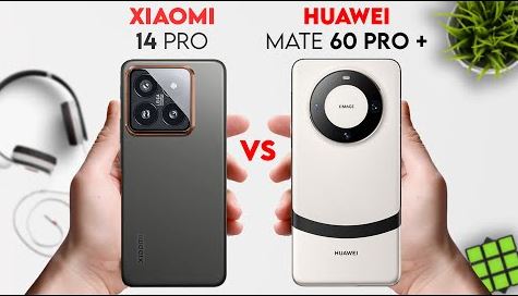 مقارنة بين شاومى Xiaomi 14 Pro وهواوي Mate 60 Pro Plus