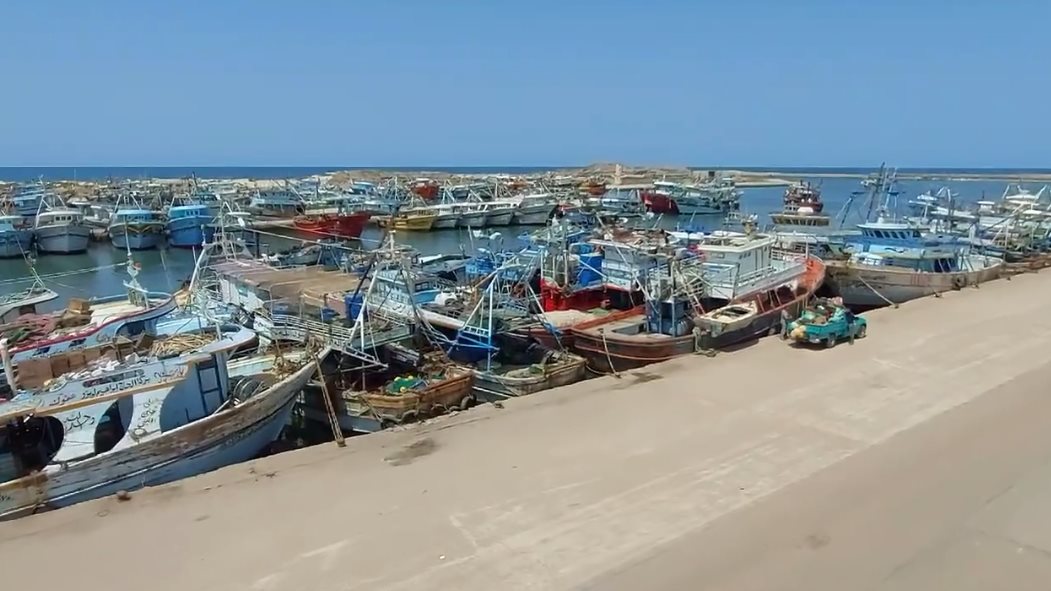 ميناء الصيد بالبرلس 