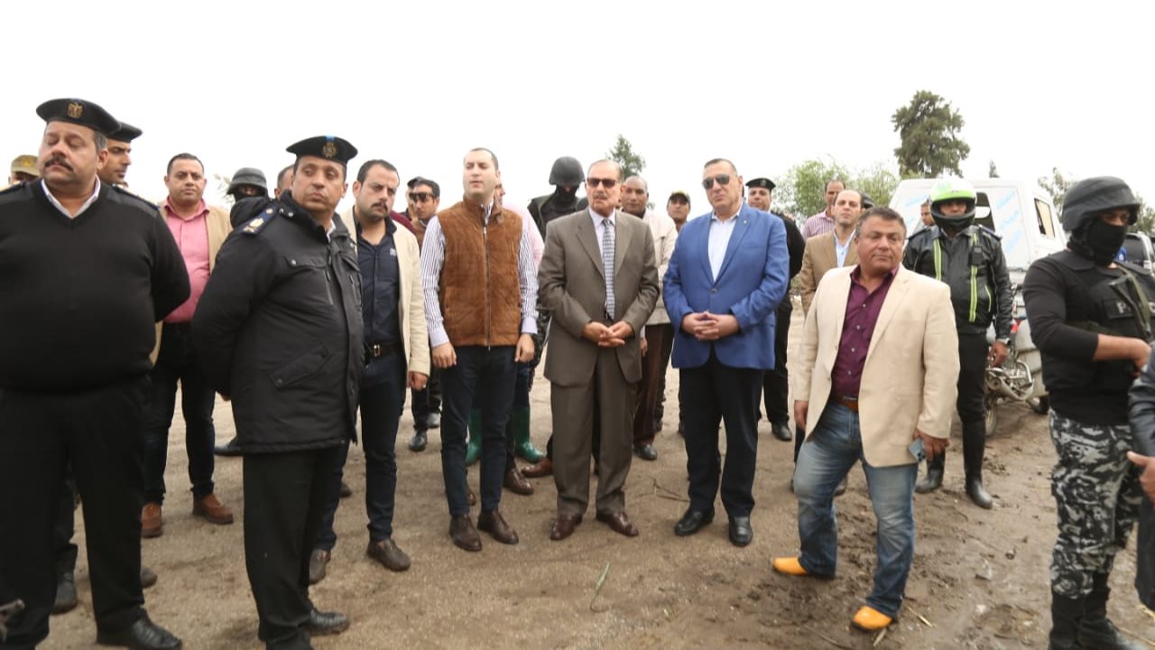 محافظ كفر الشيخ ومدير الأمن 