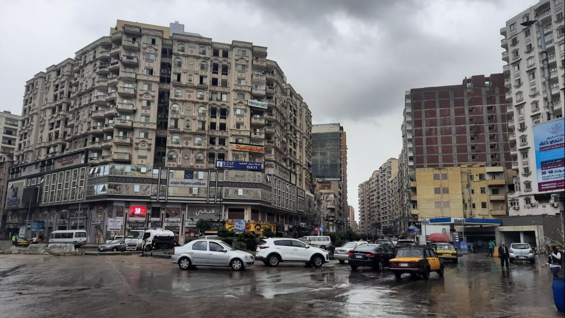 أمطار خفيفة بالإسكندرية