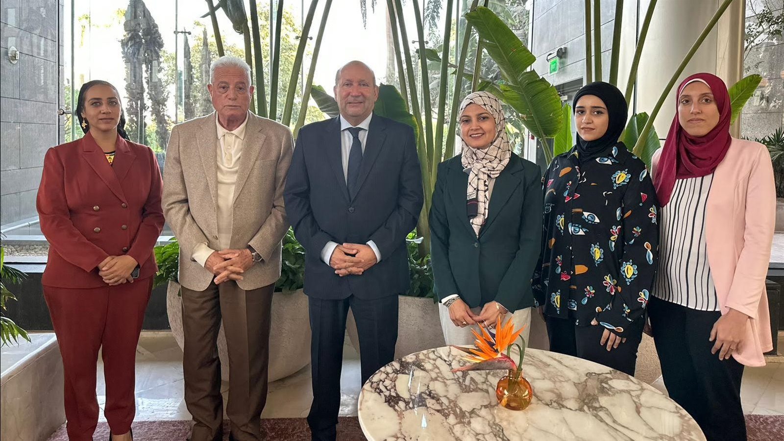 جانب من اللقاء 